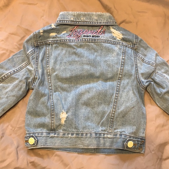 Norris Nuts kids size 8 denim jacket. (FYI this a 8 is small it’s more like a 6) - Picture 3 of 5
